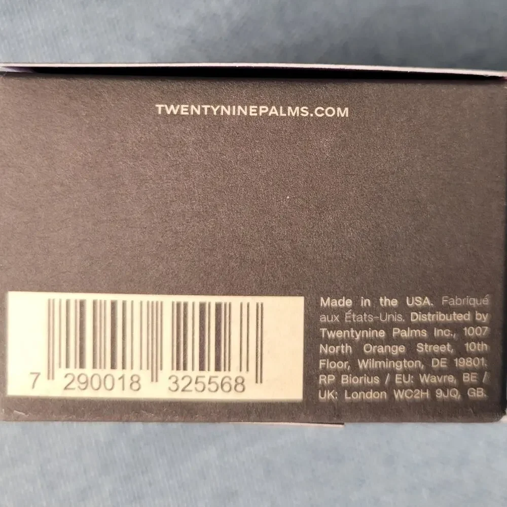 TWENTYNINE PALMS Santa Ana Salve Facial Moisturizer NIB